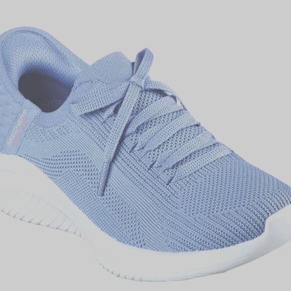 Skechers Ultra Flex 3.0 Brilliant Path Slip-Ins- Light Blue - Picture 4 of 8